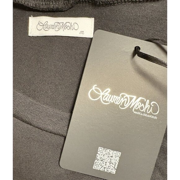 Lauren Moshi M Black Crew Mel's Diner Hollywood Ca. Graphic Short Sleeve T-Shirt - Picture 6 of 6